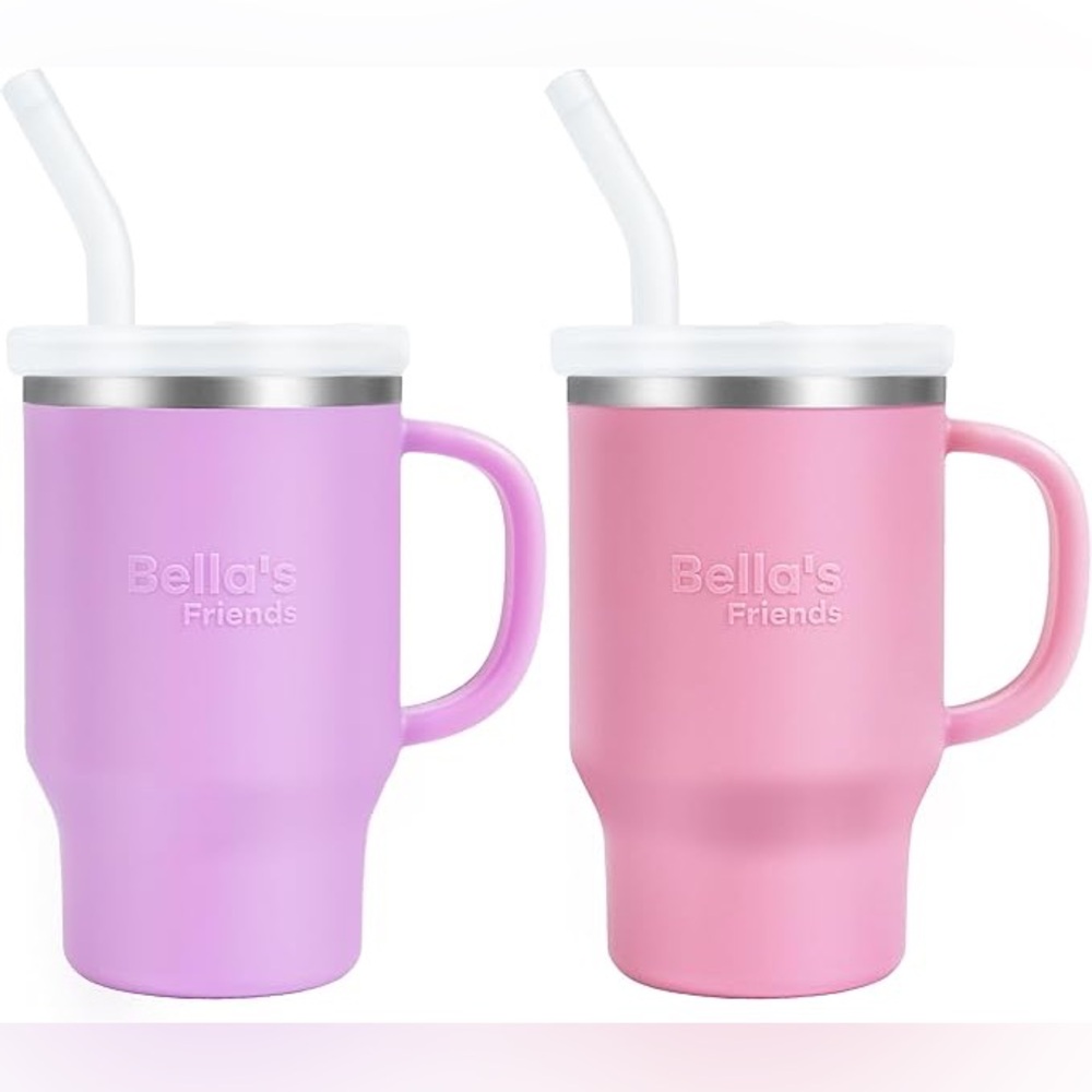 Pink and Purple Kids Tumblers